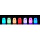 Светодиодная детская сенсорная RGB-лампа BEAR LED/0,8W/5V розовый + USB
