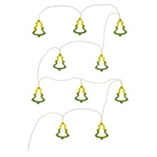 Светодиодная декоративная гирлянда 10xLED/2xAA 1,6м дерево теплый белый