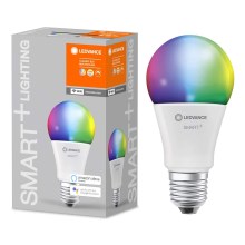 Светодиодная диммируемая лампочка RGBW SMART+ E27/9W/230V 2700K-6500K - Ledvance