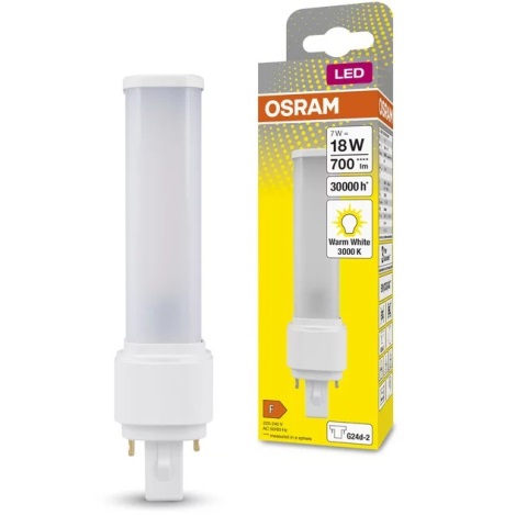 Светодиодная лампа G24D-2/7W/230V 3000K - Osram