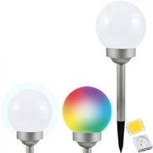 Светодиодная лампа RGB на солнечной батарее BALL LED/0,2W/AA 1,2V/600мАч IP44