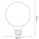 Светодиодная лампочка DECO VINTAGE G200 E27/4W/230V 1800K