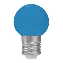 Светодиодная лампочка E27/1W/230V синяя