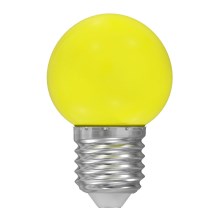Светодиодная лампочка E27/1W/230V желтая