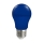Светодиодная лампочка E27/5W/230V синяя