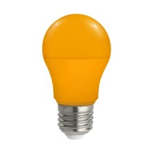 Светодиодная лампочка E27/5W/230V оранжевая