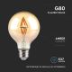 Светодиодная лампочка FILAMENT G80 E27/4W/230V 2200K