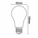 Светодиодная лампочка FILAMENT SHAPE A60 E27/4W/230V 1800K дымчатый
