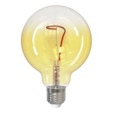 Светодиодная лампочка FILAMENT SHAPE G95 E27/4W/230V 1800K желтый
