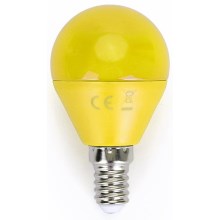 Светодиодная лампочка G45 E14/4W/230V желтая - Aigostar