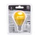 Светодиодная лампочка G45 E14/4W/230V желтый - Aigostar