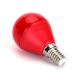Светодиодная лампочка G45 E14/4W/230V красная - Aigostar