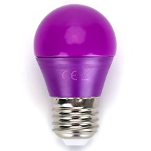 Светодиодная лампочка G45 E27/4W/230V фиолетовая - Aigostar
