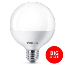 Светодиодная лампочка Philips G95 E27/8,5W/230V 6500K