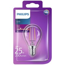 Светодиодная лампочка Philips VINTAGE E14/2W/230V 2700K