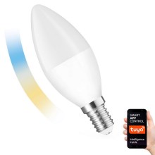 Светодиодная лампочка с регулированием яркости E14/5W/230V 2700-6500K Wi-Fi Tuya