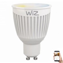 Светодиодная лампочка с регулированием яркости GU10/6,5W/230V 2700-6500K Wi-Fi - WiZ