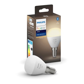 Светодиодная лампочка с регулированием яркости Philips Hue WHITE AMBIANCE P45 E14/5,5W/230V 2700K