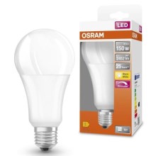 Светодиодная лампочка с регулированием яркости SUPERSTAR E27/20W/230V 2700K - Osram