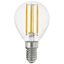 Светодиодная лампочка с регулированием яркости VINTAGE P45 E14/4,5W/230V 2700K - Eglo 12543