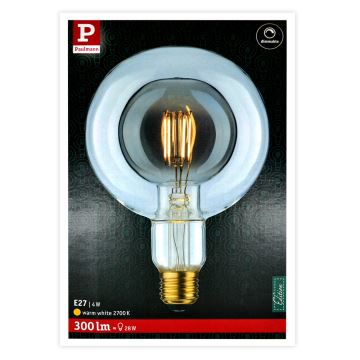 Светодиодная лампочка SHAPE G125 E27/4W/230V 2700K - Paulmann 28763
