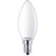Светодиодная лампочка СВЕЧА с регулированием яркости Philips B35 E14/4,5W/230V 2700K
