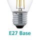 Светодиодная лампочка VINTAGE G45 E27/4W/230V 2700K - Eglo 11762
