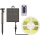 Светодиодная лента на солнечной батарее с регулированием яркости LED/1,2W/3,7V 3000K IP67 5 м + дистанционное управление