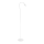 Светодиодная напольная лампа MONACO 1xLED/4,2W/230V белая