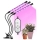 Светодиодная настольная лампа для растений с зажимом и регулированием яркости LED/12W/5V