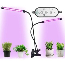 Светодиодная настольная лампа для выращивания растений с регулированием яркости и зажимом LED/8W/5V