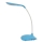 Светодиодная настольная лампа LED/3,6W/4xAAA/USB синий