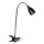 Светодиодная настольная лампа s klipem LED/2,5W/230V черная