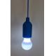 Светодиодная переносная лампа LED/1W/3xAAA синяя