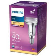 Светодиодная прожекторная лампочка Philips E14/2,8W/230V 2700K