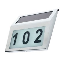 Светодиодная подсветка номера дома на солнечной батарее 1,2V IP44