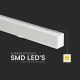 Светодиодная подвесная люстра LED/40W/230V 3000/4000/6400K белый