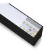 Светодиодная подвесная люстра SAMSUNG CHIP LED/40W/230V 4000K черная