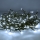 Светодиодная рождественская гирлянда 400xLED/8 режимов 25 м IP44 холодный белый