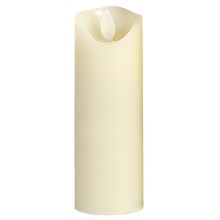 Светодиодная свеча LED/2xAA теплый белый 20 см