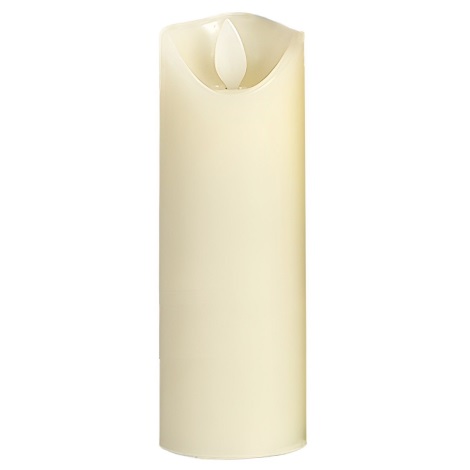 Светодиодная свеча LED/2xAA теплый белый 20 см
