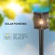 Светодиодная уличная лампа на солнечной батарее LED/2,5W/3,7V 3000K IP54 черный