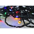 Светодиодная уличная рождественская гирлянда 200xLED/8 функций IP44 25 м цветной