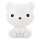 Светодиодный детский ночник с регулированием яркости 2,5W/230V медвежонок белый