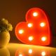 Светодиодный декоративный светильник HEART LED/2xAA