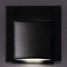 Светодиодный лестничный светильник ERINUS LED/0,8W/12V 4000K черный