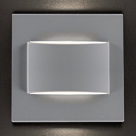 Светодиодный лестничный светильник ERINUS LED/1,5W/12V 3000K серый