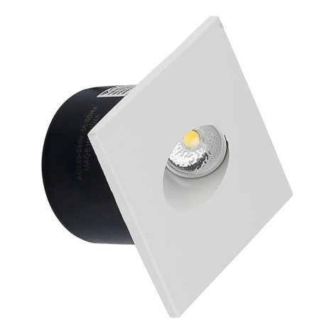 Светодиодный лестничный светильник LED/3W/230V 4000K белый