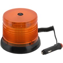 Светодиодный магнитный проблесковый маячок LED/20W/12-24V оранжевый