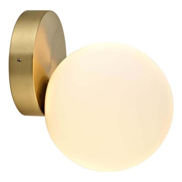 Светодиодный настенный светильник для ванной комнаты ARIA 1xG9/5W/230V IP44 золотой